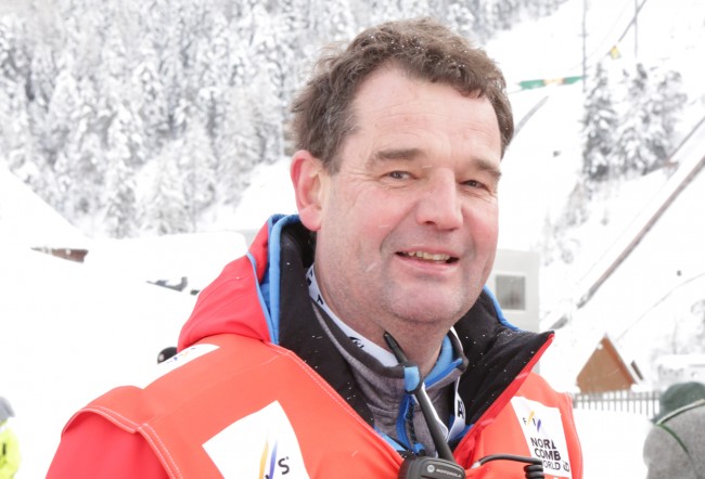 Kampfrichter und Rennleiter Gerhard Stocker